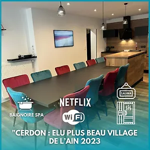 La Marionnade - Maison De Village, Sauna, Balneotherapie, Borne Ve Cerdon (Ain)